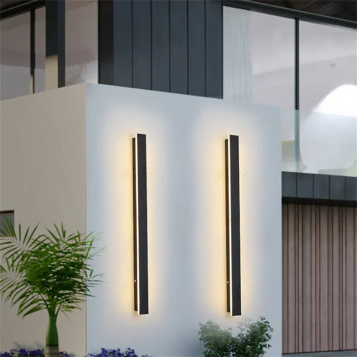 Waterproof LED Wall Light – IP65 Outdoor Strip Lamp for Garden, Patio & Corridor - Samanta Factory