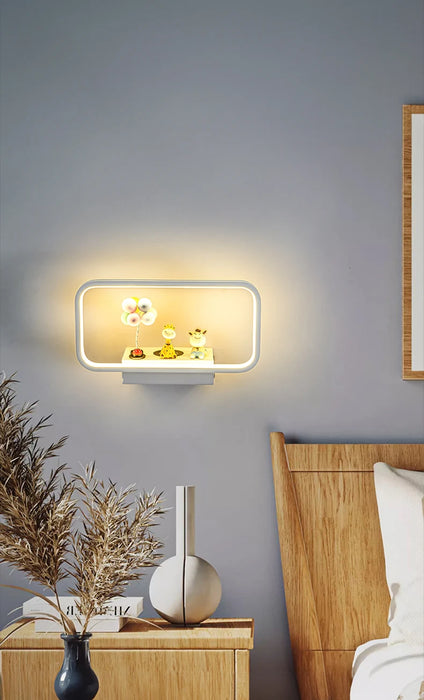 Modern Wall Light – Infinite Dimming LED for Bedroom & Living Room Ambience - Samanta Factory