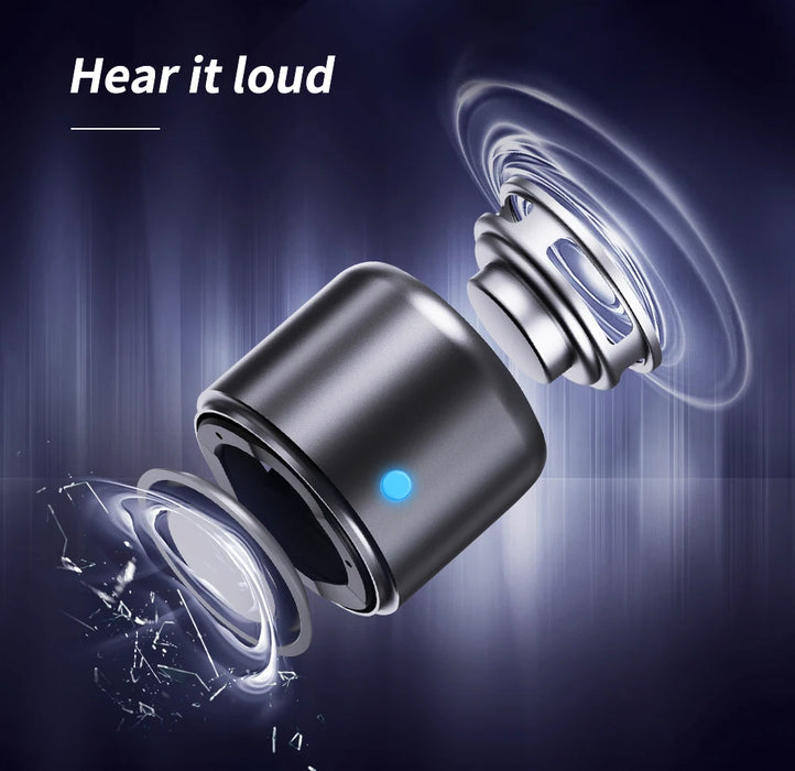 Mini Bluetooth Speaker – Waterproof, Portable & Powerful with Deep Bass - Samanta Factory