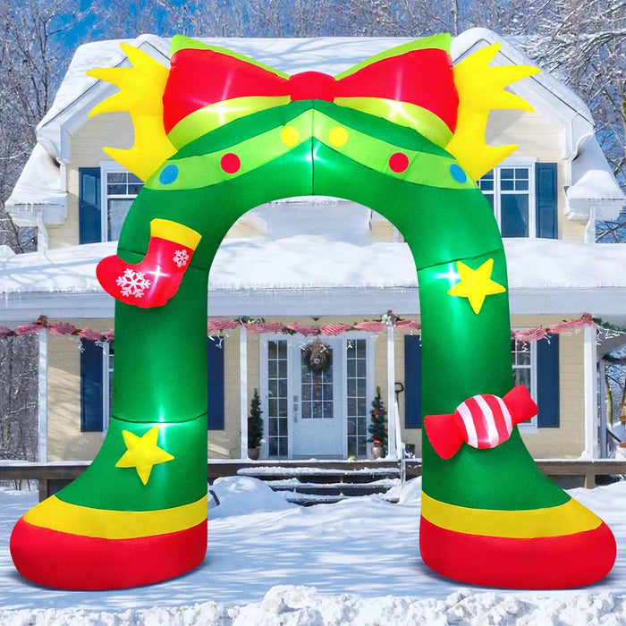 Inflatable Santa Claus Decoration – Outdoor Christmas Yard Display
