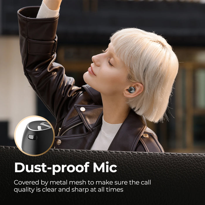 Wireless Bluetooth Earbuds – Ergonomic Design with 30H Playtime & Touch Controls - Samanta Factory
