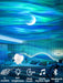 Galaxy Light Projector – 360° Dream Aurora Star & Moon Lamp with Bluetooth, White Noise & Rechargeable Battery - Samanta Factory
