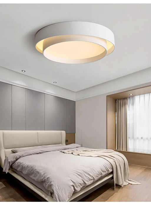Modern LED Ceiling Light – Dimmable Remote-Control Fixture for Home & Office