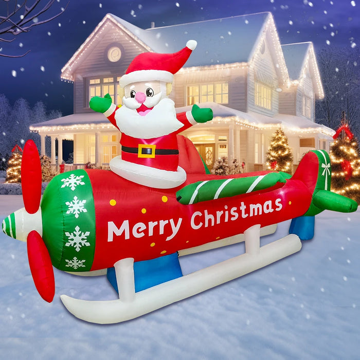 Inflatable Santa Claus Decoration – Outdoor Christmas Yard Display