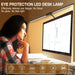 Double-Head LED Desk Lamp – Wide, Adjustable Lighting with 10 Brightness Levels - Samanta Factory