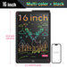 16-Inch LCD Writing Tablet – Colorful Screen with One-Tap Erase & Lock Function - Samanta Factory