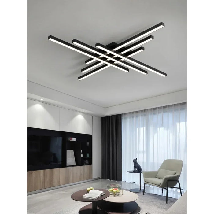 LED Ceiling Light – Modern 4-Bulb Fixture for Bedroom & Foyer