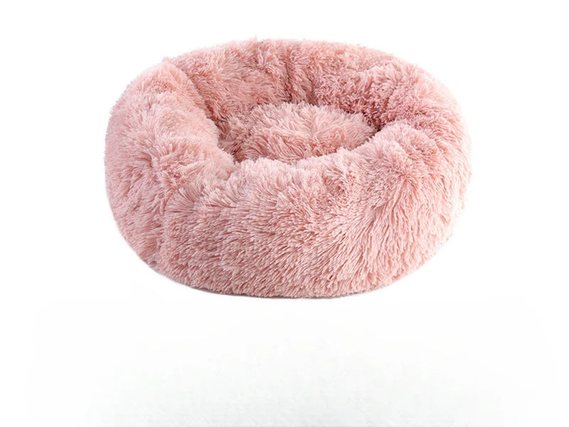Plush Cat & Dog Nest Bed – Warm, Washable & Fluffy for Winter Comfort - Samanta Factory