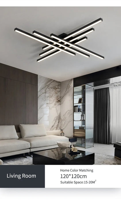 Ceiling Light – Modern Nordic Iron & Acrylic Design with LED Illumination