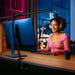 Double-Head LED Desk Lamp – Wide, Adjustable Lighting with 10 Brightness Levels - Samanta Factory