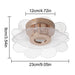 Crystal Pendant Light – Modern Loft Hanging Lamp with Iron & Glass Design - Samanta Factory