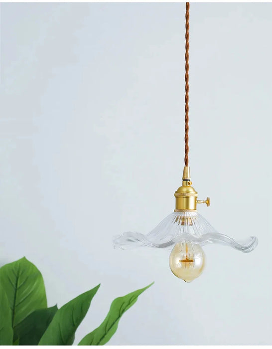 Art Deco Copper Pendant Light – Elegant Ceiling Lamp for Modern Interiors - Samanta Factory