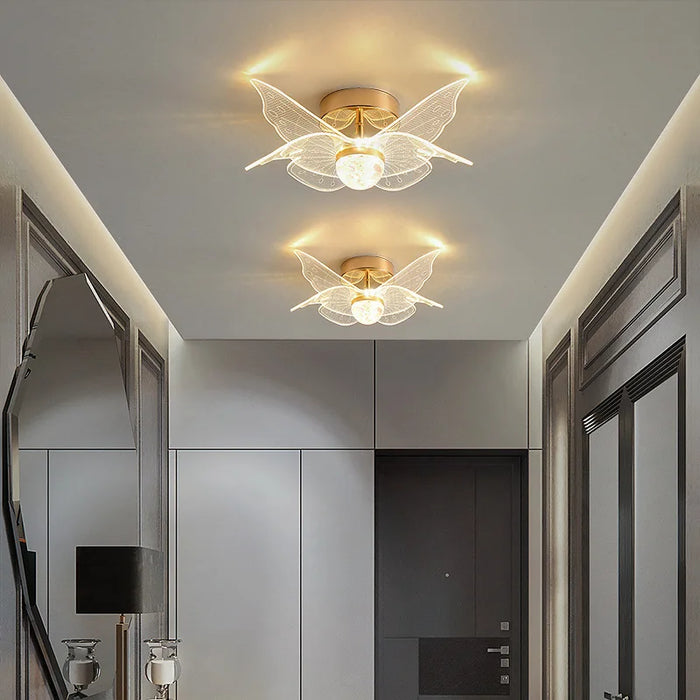 Crystal Pendant Light – Modern Loft Hanging Lamp with Iron & Glass Design - Samanta Factory