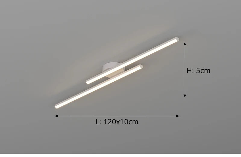 Modern LED Ceiling Light – Adjustable Dimmable Fixture for Kitchen, Bedroom, and Living Spaces