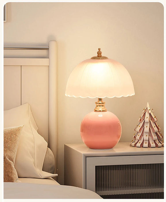 LED Book Light – USB-Powered Ceramic Lamp with Dimmable Color Option - Samanta Factory