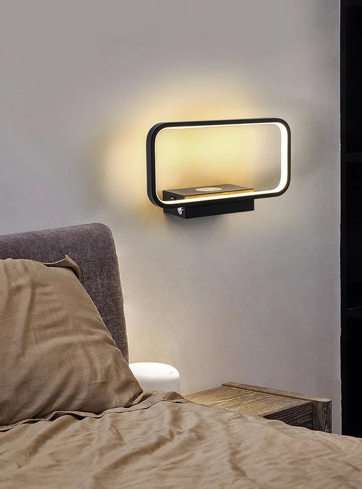 Modern Wall Light – Infinite Dimming LED for Bedroom & Living Room Ambience - Samanta Factory