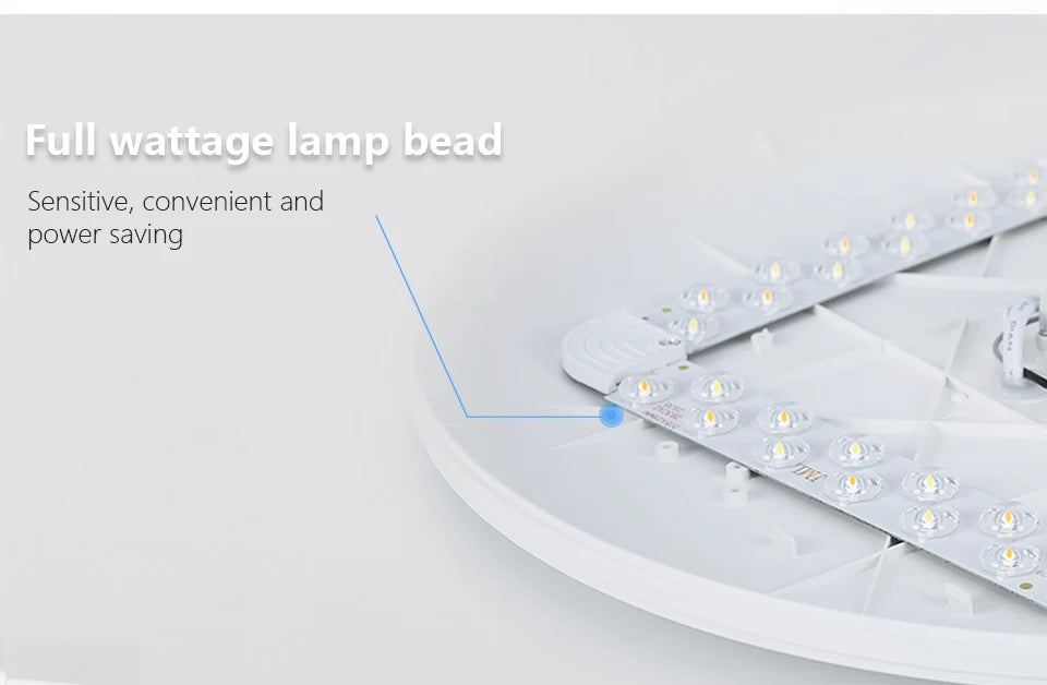 Smart LED Ceiling Light – APP & Remote Controlled Dimmable Modern Lamp