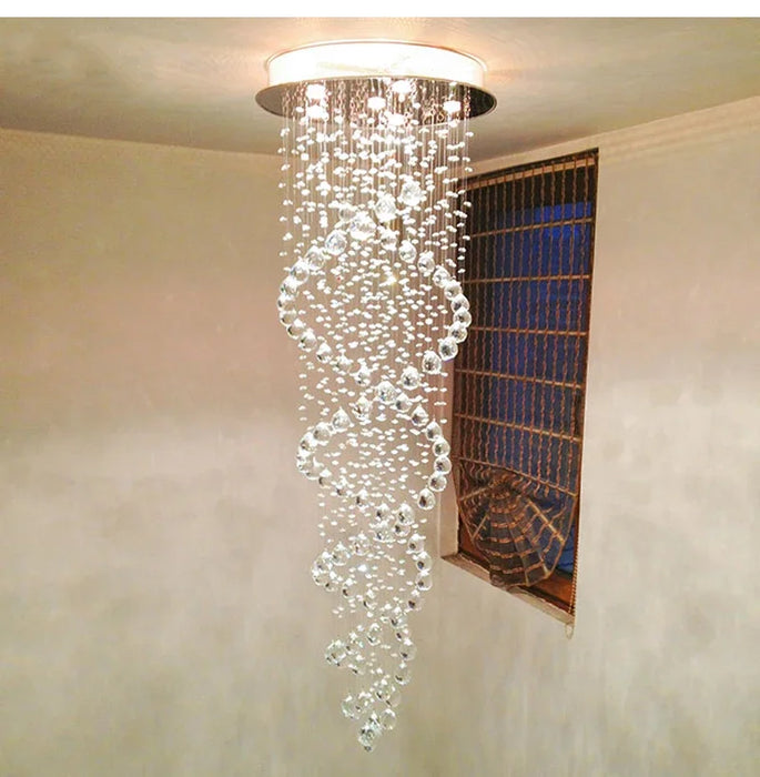 Modern LED Chandelier – Dimmable Flush Mount Ceiling Light