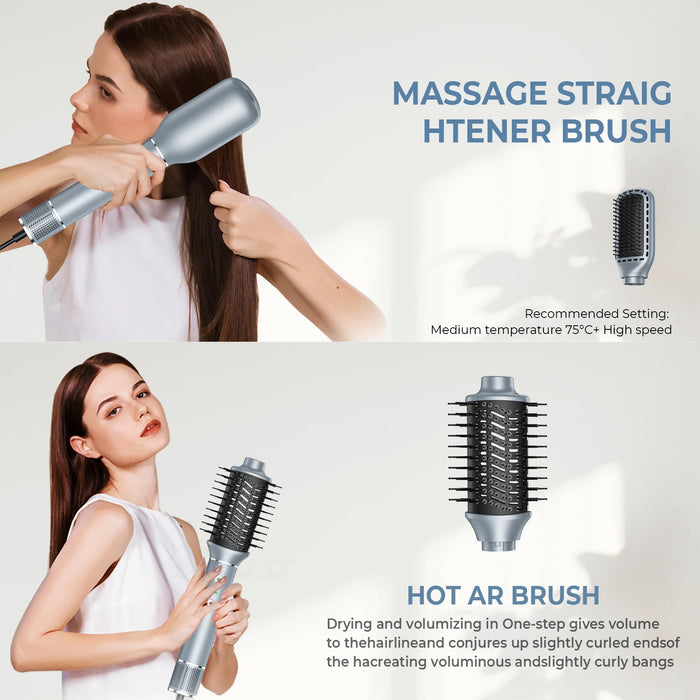 High-Speed Ionic Hair Dryer – 110000 RPM Brushless Motor with Anti-Scald Protection - Samanta Factory