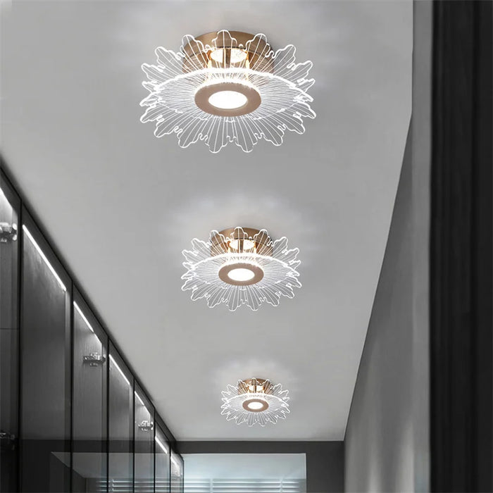 Crystal Pendant Light – Modern Loft Hanging Lamp with Iron & Glass Design - Samanta Factory
