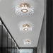 Crystal Pendant Light – Modern Loft Hanging Lamp with Iron & Glass Design - Samanta Factory