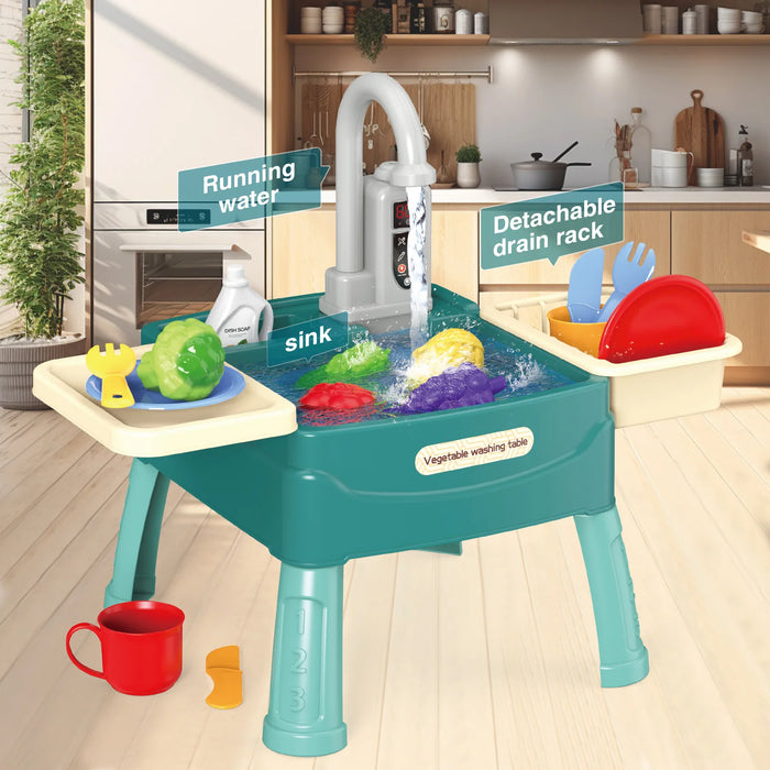 Kids Kitchen Toys Set – Realistic Plastic Cooking Playset for Ages 3–12 - Samanta Factory