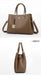 Elegant Commuter Tote Bag – Spacious Unisex Handbag with Detachable Strap - Samanta Factory