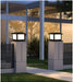 Remote-Controlled Solar LED Wall Light with Warm, Cool, Neutral, and Red Modes