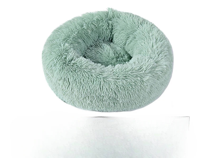 Plush Cat & Dog Nest Bed – Warm, Washable & Fluffy for Winter Comfort - Samanta Factory