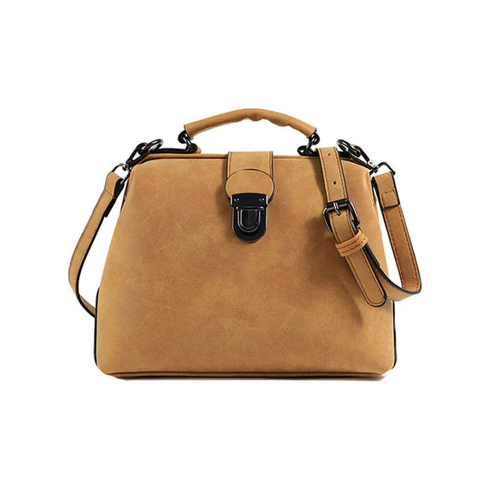 Women’s Shoulder & Crossbody Bag – Trendy Rhomboid Doctor Handbag - Samanta Factory