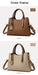 Soft PU Leather Handbag for Women – Luxury Designer Shoulder Tote - Samanta Factory