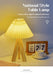 Wooden Tripod Floor Lamp – Hand-Knitted Fabric Shade with E26 Dimmable LED - Samanta Factory