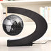 Magnetic Levitating Globe – 4-Inch Floating Earth with LED Light for Home & Office Decor - Samanta Factory