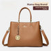 Elegant Commuter Tote Bag – Spacious Unisex Handbag with Detachable Strap - Samanta Factory
