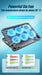 Laptop Cooling Pad – 6-Fan Ultra-Quiet Airflow for 13–18" Notebook - Samanta Factory