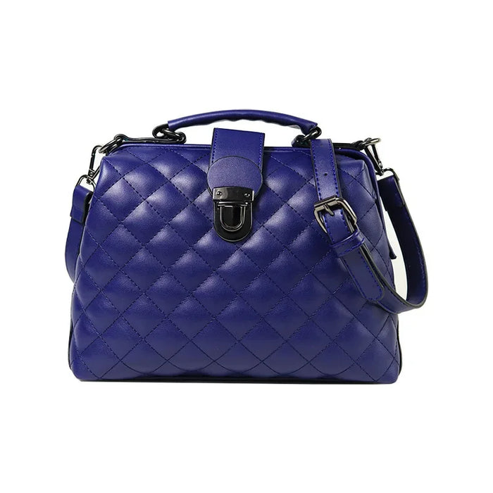 Women’s Shoulder & Crossbody Bag – Trendy Rhomboid Doctor Handbag - Samanta Factory