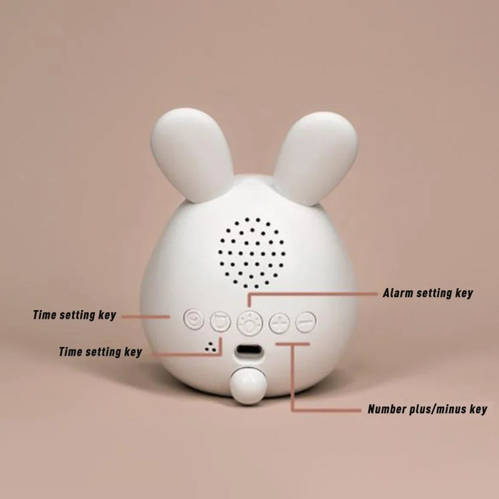 LED Cartoon Alarm Clock – Digital Display with Voice Control & Rechargeable Batter - Samanta Factory