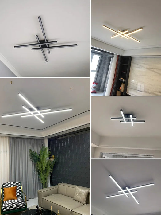 Ceiling Light – Modern Nordic Iron & Acrylic Design with LED Illumination
