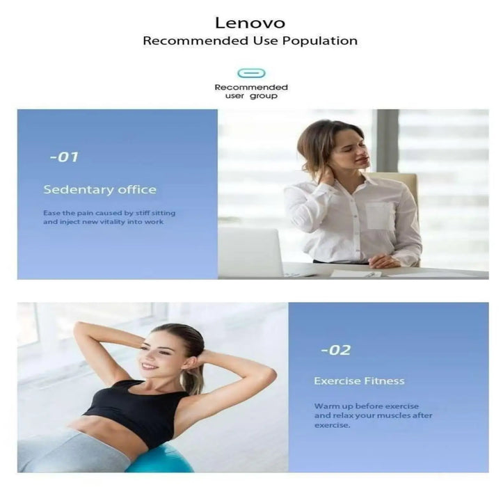 Lenovo Smart Neck Massager – CE Certified Relaxation for Everyday Neck Pain Relief - Samanta Factory