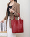 Bucket Bag – Soft Versatile Leather Shoulder Handbag for Women - Samanta Factory