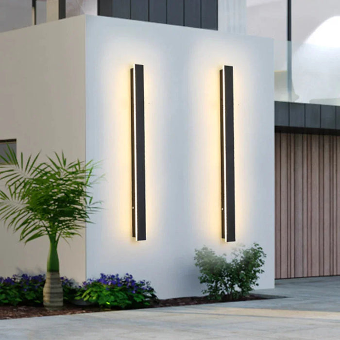 Waterproof LED Wall Light – IP65 Outdoor Strip Lamp for Garden, Patio & Corridor - Samanta Factory