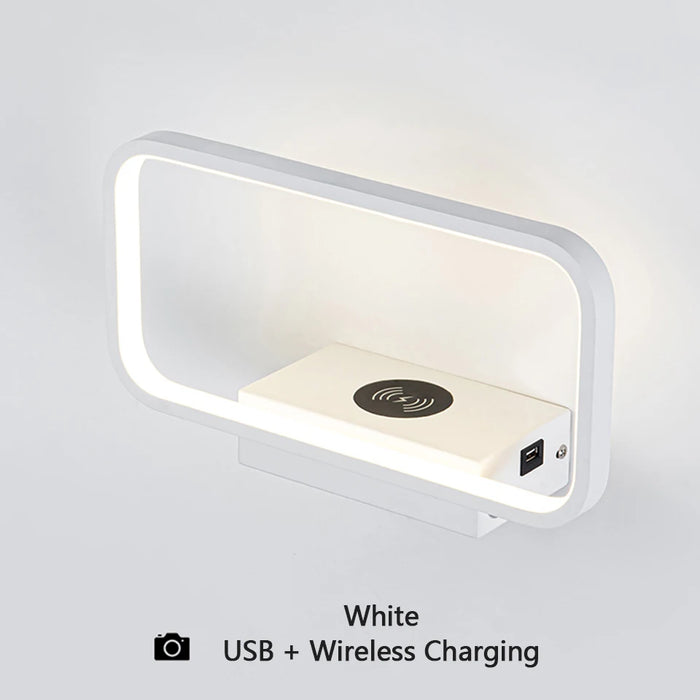 Modern Wall Light – Infinite Dimming LED for Bedroom & Living Room Ambience - Samanta Factory