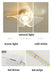 Crystal Pendant Light – Modern Loft Hanging Lamp with Iron & Glass Design - Samanta Factory