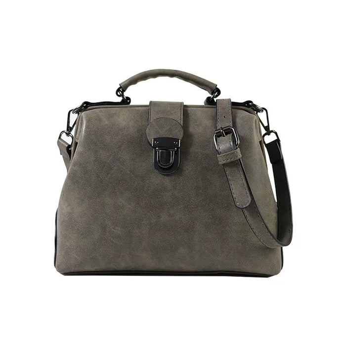 Women’s Shoulder & Crossbody Bag – Trendy Rhomboid Doctor Handbag - Samanta Factory