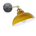 Modern metal wall sconce with dimmable light feature for indoor home or café use

