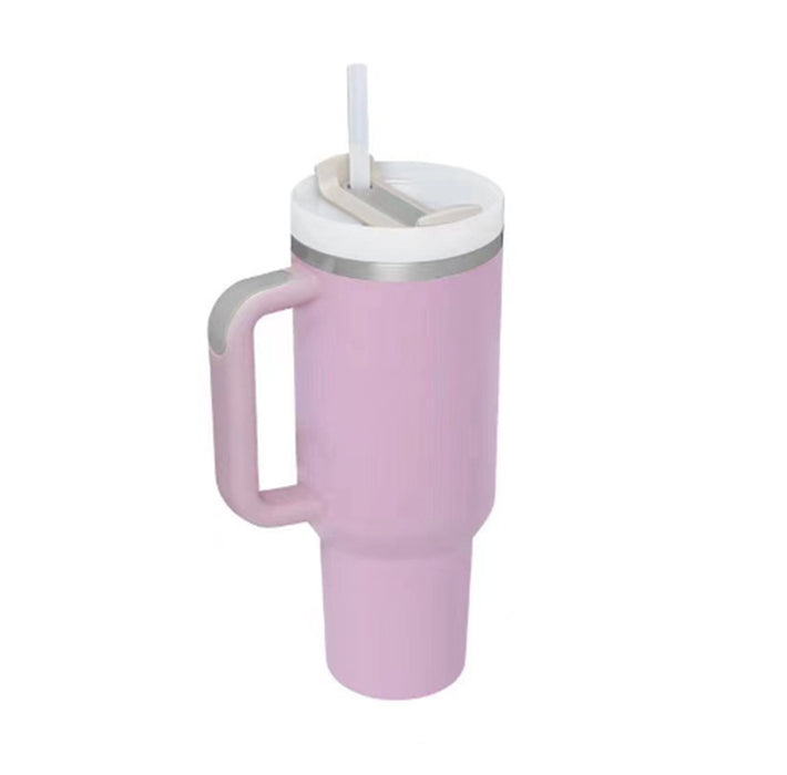 40oz Insulated Stainless Steel Tumbler – Leak-Proof Travel Mug for Hot & Cold Drinks - Samanta Factory