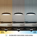 Flint Pendant LED Light in Black