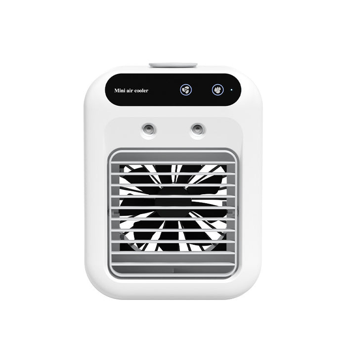 Portable USB Air Cooler Fan – Atomization Cooling with Ice Water & Essential Oil Support - Samanta Factory