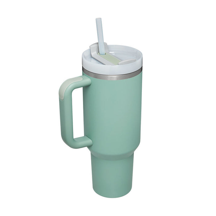 40oz Insulated Stainless Steel Tumbler – Leak-Proof Travel Mug for Hot & Cold Drinks - Samanta Factory