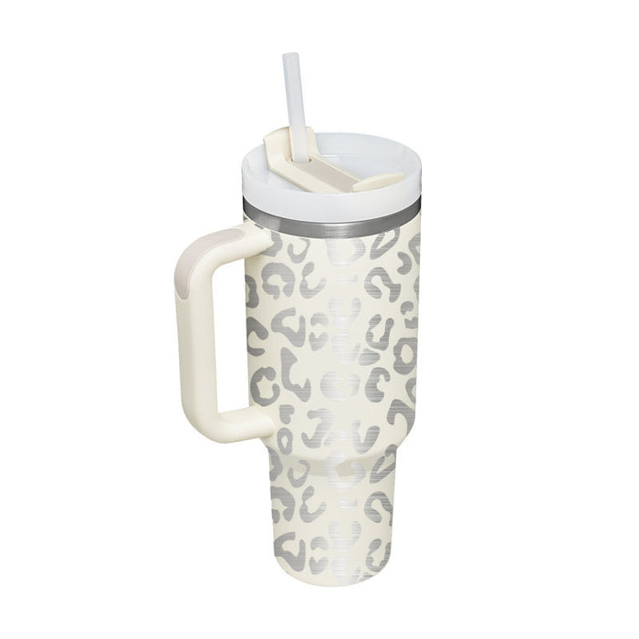 40oz Insulated Stainless Steel Tumbler – Leak-Proof Travel Mug for Hot & Cold Drinks - Samanta Factory